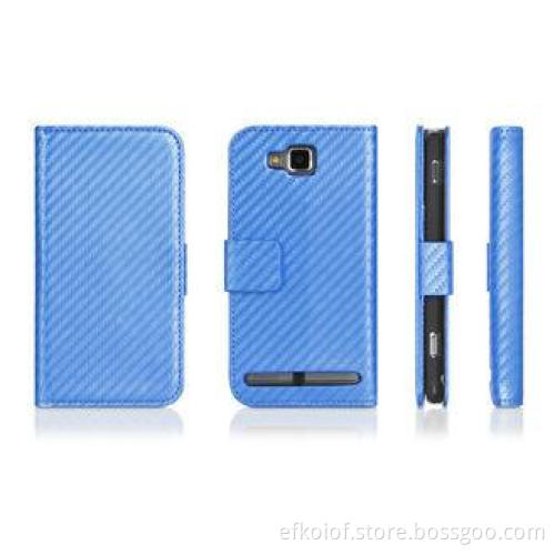 Carbon Fiber Cover for Samsung Galaxy Leather Case for i875